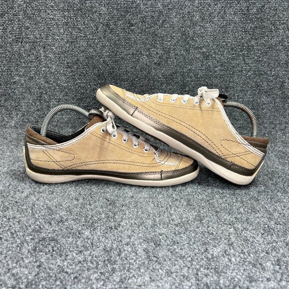 Cushe BLVD Shoes Women's 9 Champagne Canvas Lace Comfort Casual Surf Sneakers‎ - Picture 7 of 11